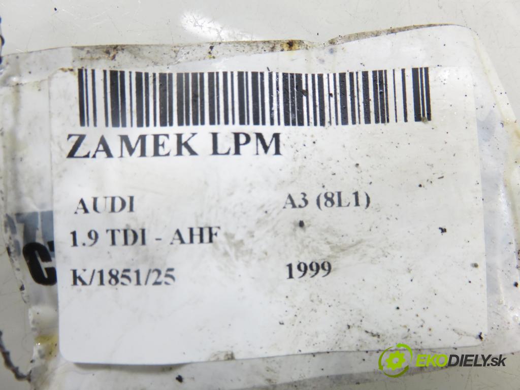 AUDI A3 (8L1) HB 1999 81,00 1.9 TDI 110 - AHF 1896,00 zámok LPM