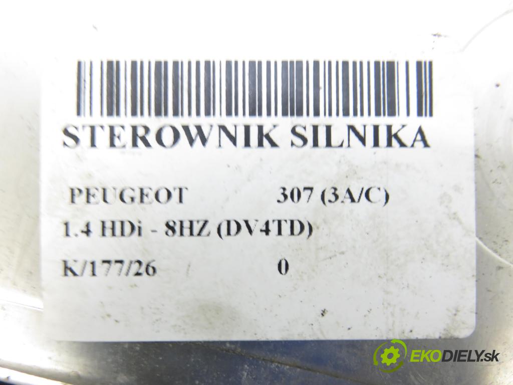 PEUGEOT 307 (3A/C) HB 2004 50,00 1.4 HDi - 8HZ (DV4TD) 1398,00 Riadiaca jednotka Motor 0281011090 ; 9654984380