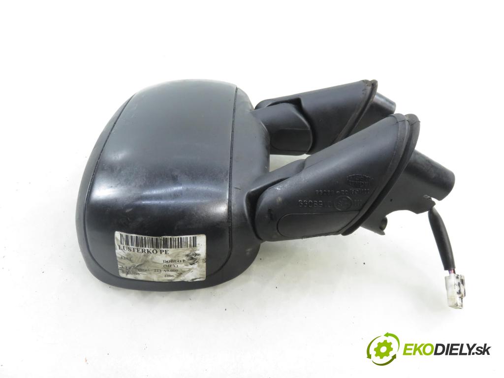 FIAT DOBLO nadwozie wielkoprzestrzenne (MPV) (119_, 223_) KOMBIVAN 2006 62,00 1.3 D Multijet - 223 A9.000 1248,00 Spätné zrkadlo