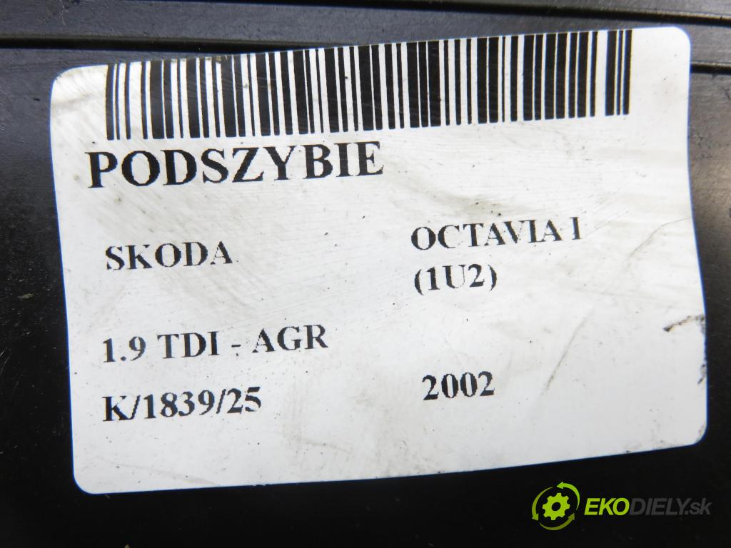 SKODA OCTAVIA I (1U2) LIFTBACK 2002 66,00 1.9 TDI 90- AGR 1896,00 Torpédo, plast pod čelné okno 1U0819403C (Torpédo (plast pod čelným sklom))