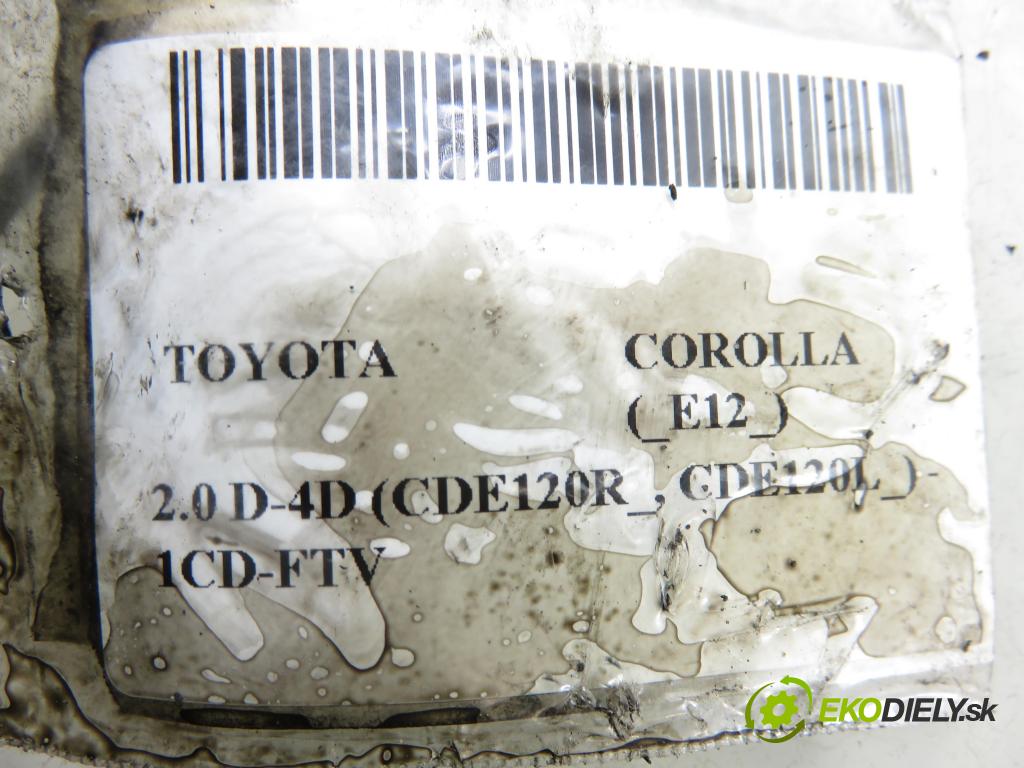 TOYOTA COROLLA (_E12_) HB 2005 85,00 2.0 D-4D 116 (CDE120R_, CDE120L_) - 1CD-FTV 1995,00 vstrekovač 236700G010 (Vstrekovač paliva)