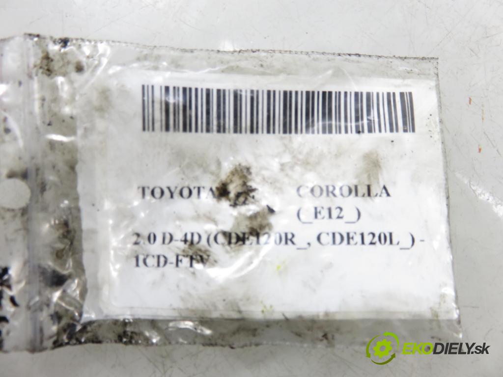TOYOTA COROLLA (_E12_) HB 2005 85,00 2.0 D-4D 116 (CDE120R_, CDE120L_) - 1CD-FTV 1995,00 vstrekovač 236700G010 (Vstrekovač paliva)