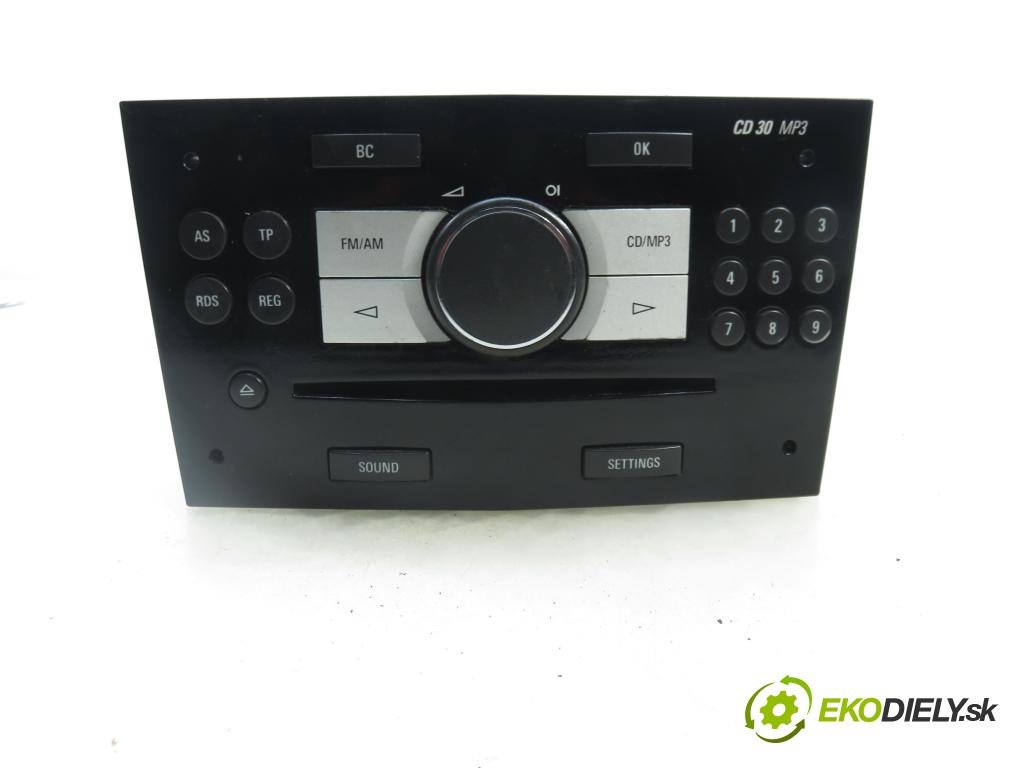 OPEL ASTRA H GTC (L08) HB 2006 74,00 1.7 CDTi - Z 17 DTH 1686,00 RADIO CD 13357123