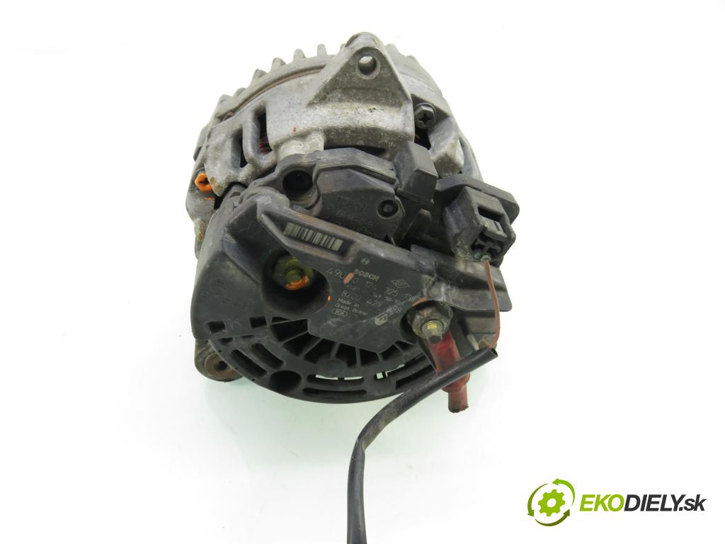 RENAULT MODUS / GRAND MODUS (F/JP0_) HB 2005 55,00 1.2 (JP0C, JP0K, FP0C, FP0K, FP0P, JP0P, JP0T) - D 1149,00 Alternátor 0124325139 (Alternátor)