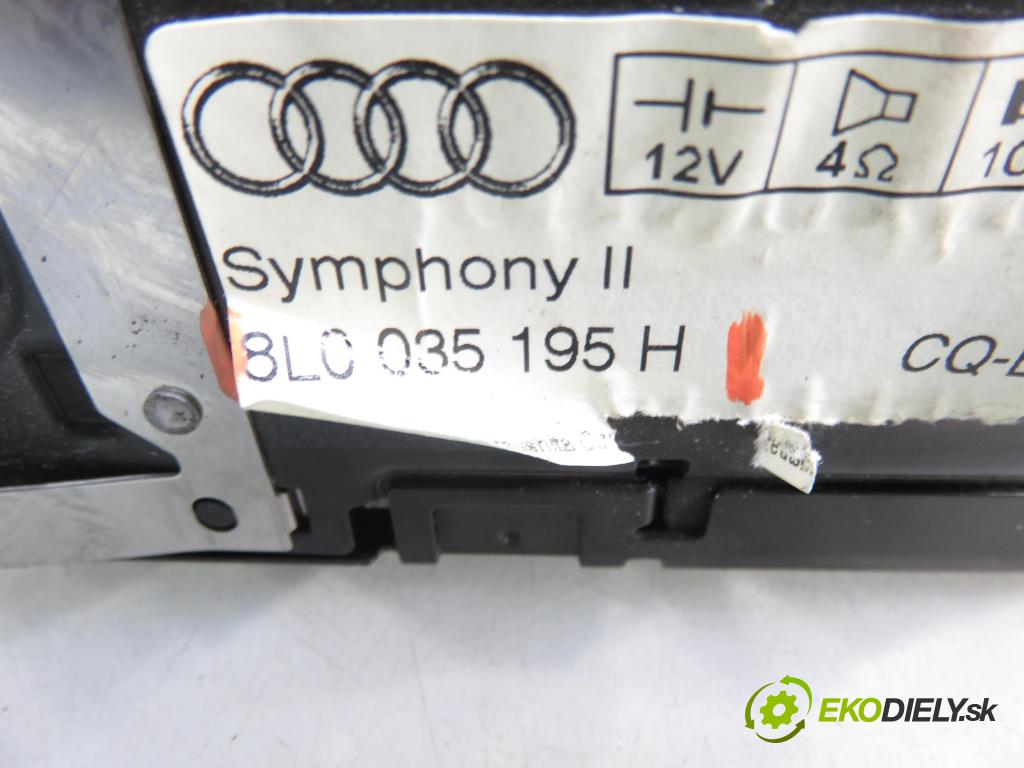 AUDI A3 (8L1) HB 2002 75,00 1.6 8V 102 - BFQ 1595,00 RADIO CD modul 8L0035195H