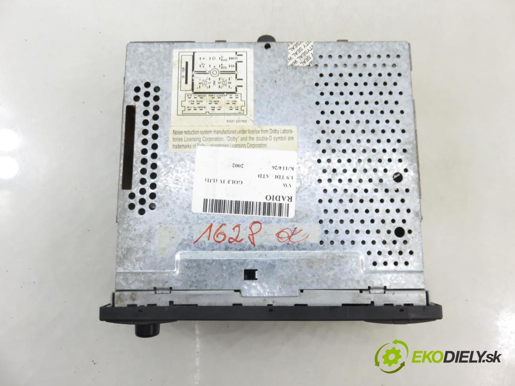 VW GOLF IV (1J1) HB 2002 74,00 1.9 TDI PD 101 - ATD 1896,00 RADIO