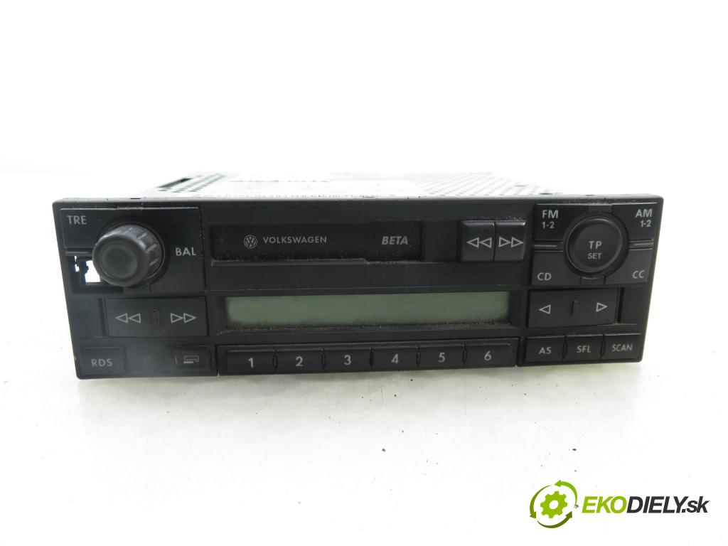 VW POLO (9N_) HB 2004 55,00 1.4 TDI PD 75 - AMF 1422,00 RADIO CD Modul 1J0035152C ; 1J0035119C