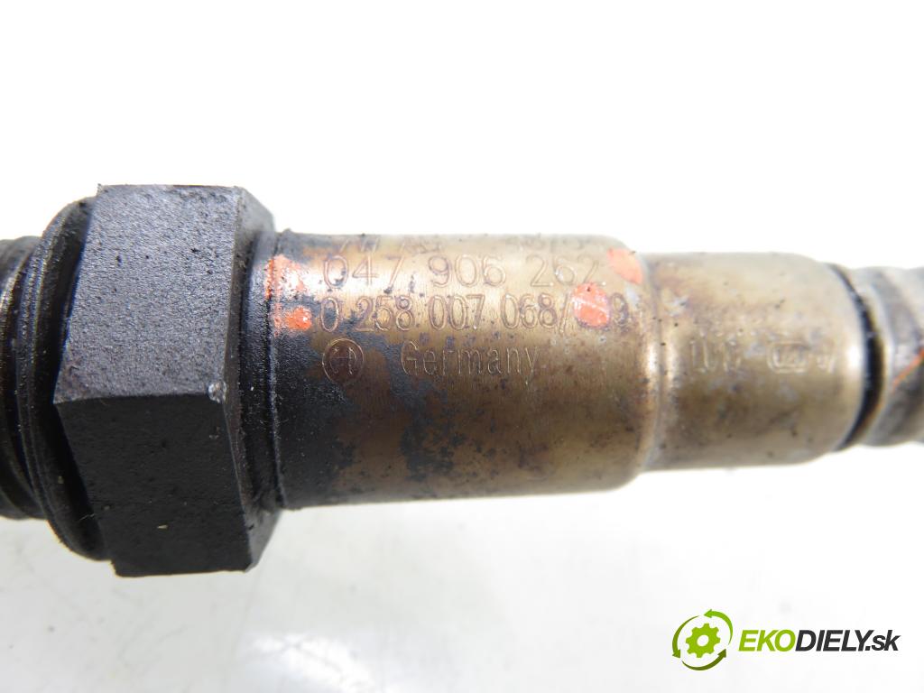 VW GOLF V (1K1) HB 2005 55,00 1.4 16V - BCA 1390,00 sonda lambda 0258007068 ; 047906262 (Lambda sonda)