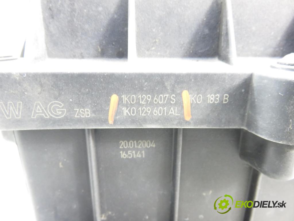 VW TOURAN (1T1, 1T2) MINIVAN 2004 100,00 2.0 TDI PD 16V 136 - AZV 1968,00 Obal filtra vzduchu 1K0129607S ; 1K0129601AL (Obal vzduchového filtra)