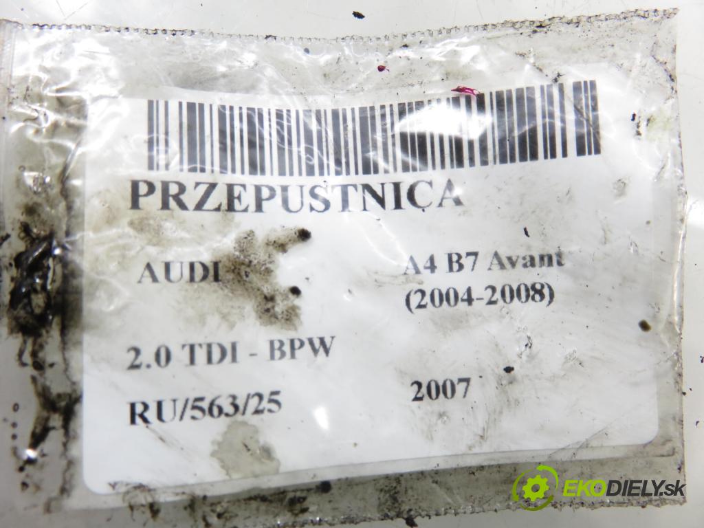 AUDI A4 Avant (8ED, B7) KOMBI 2007 103,00 2.0 TDI - BPW 1968,00 Škrtiaca klapka A2C53099815 ; 03G128063C (Škrtiaca klapka)