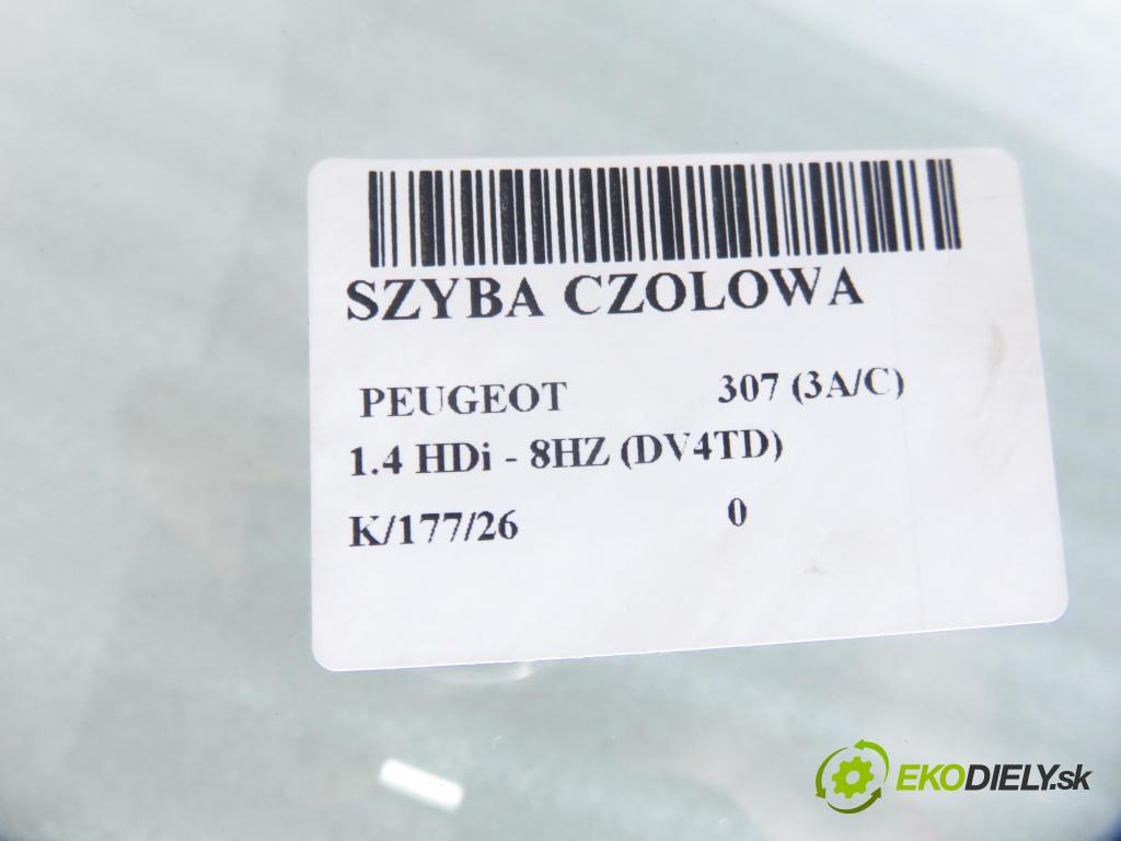 PEUGEOT 307 (3A/C) HB 2004 50,00 1.4 HDi - 8HZ (DV4TD) 1398,00 Okno čelná