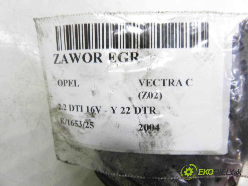 OPEL VECTRA C (Z02) LIFTBACK 2004 92,00 2.2 DTI 16V 125 - Y 22 DTR 2172,00 VENTIL: EGR 00005321A8