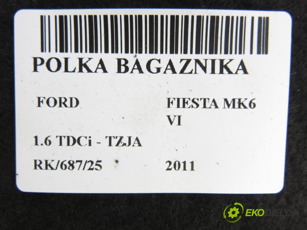 FORD FIESTA VI (CB1,CCN) HB 2011 70,00 1.6 TDCi - TZJA 1560,00 POLKA: kufor 8A61A46506AF