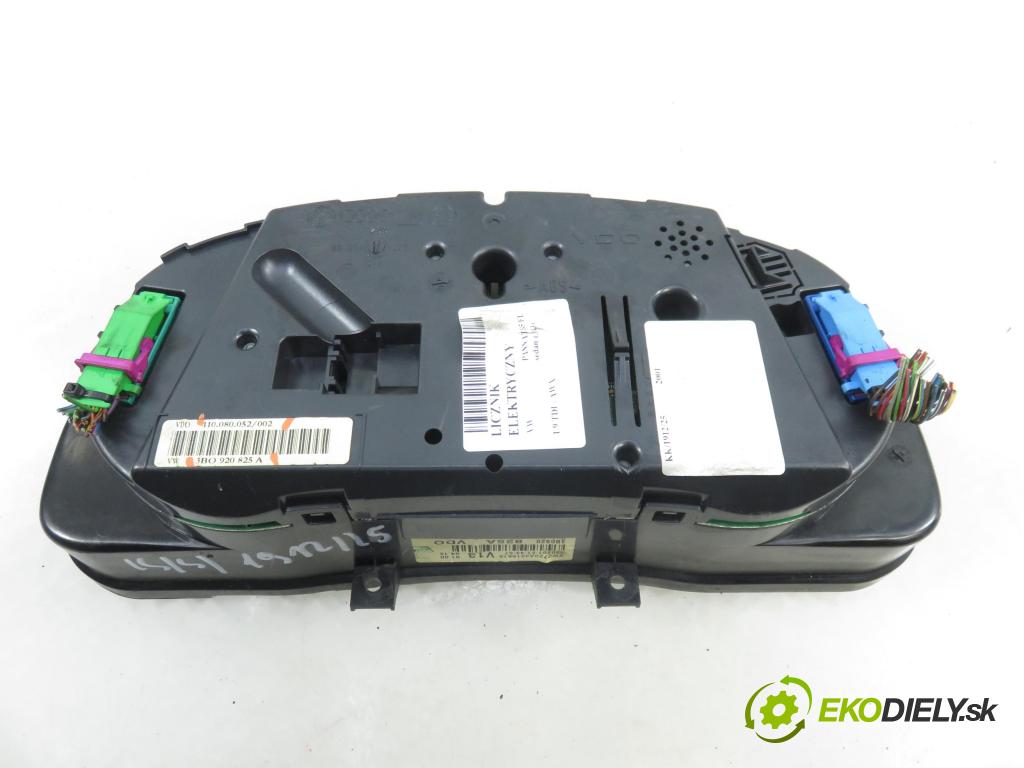 VW PASSAT B5.5 (3B3) SEDAN 2001 96,00 1.9 TDI - AWX 1896,00 Prístrojovka elektrický 3B0920825A ; 110080052002