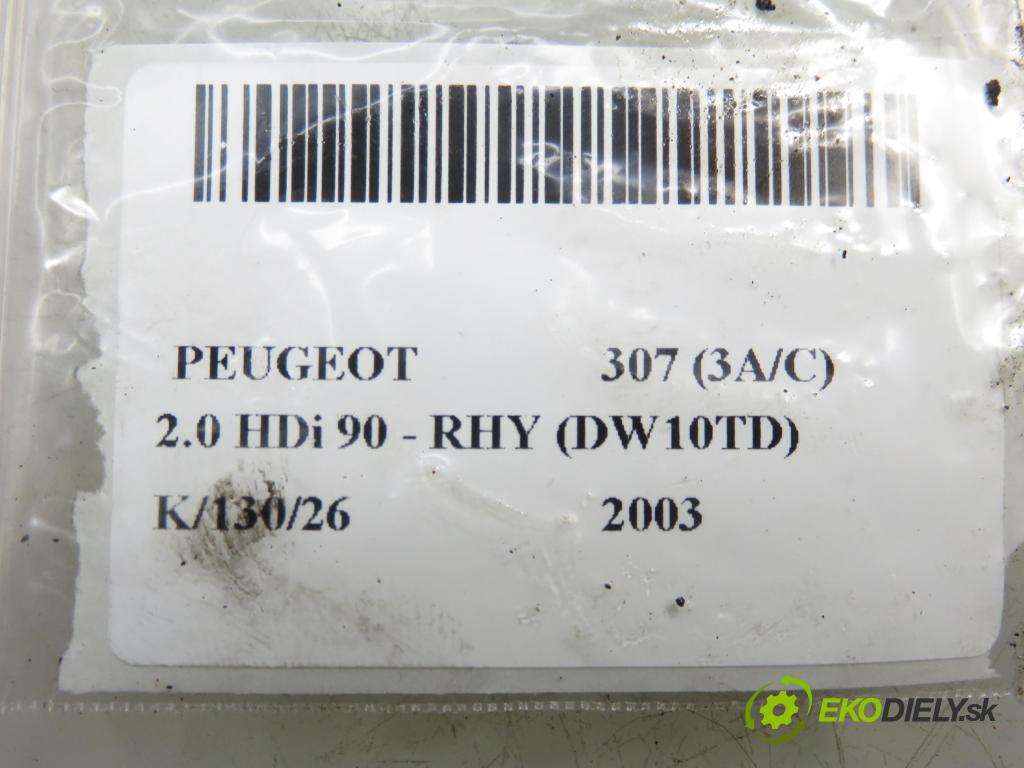 PEUGEOT 307 (3A/C) HB 2003 66,00 2.0 HDi 90 - RHY (DW10TD) 1997,00 vložka svetla ľavy zadné 89022859504