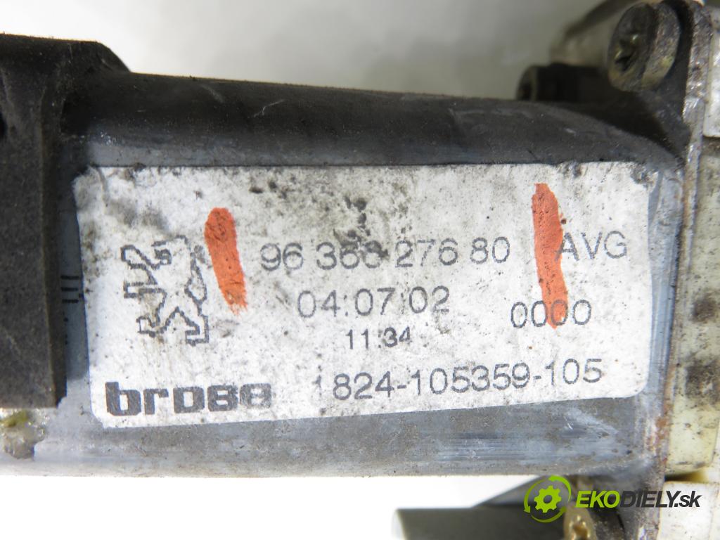 PEUGEOT 206 CC (2D) CABRIO 2002 80,00 1.6 16V - NFU 1587,00 Mechanizmus okien 9636627680