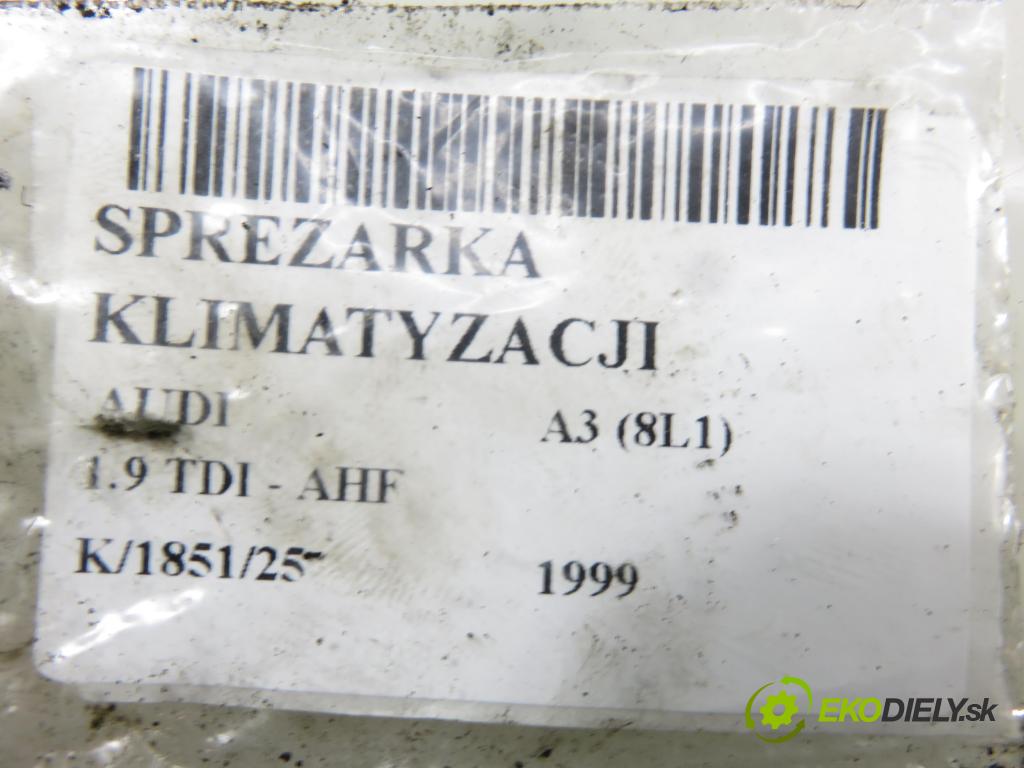 AUDI A3 (8L1) HB 1999 81,00 1.9 TDI 110 - AHF 1896,00 KOMPRESOR: klimatizace 1J0820803A (Kompresor klimatizace)