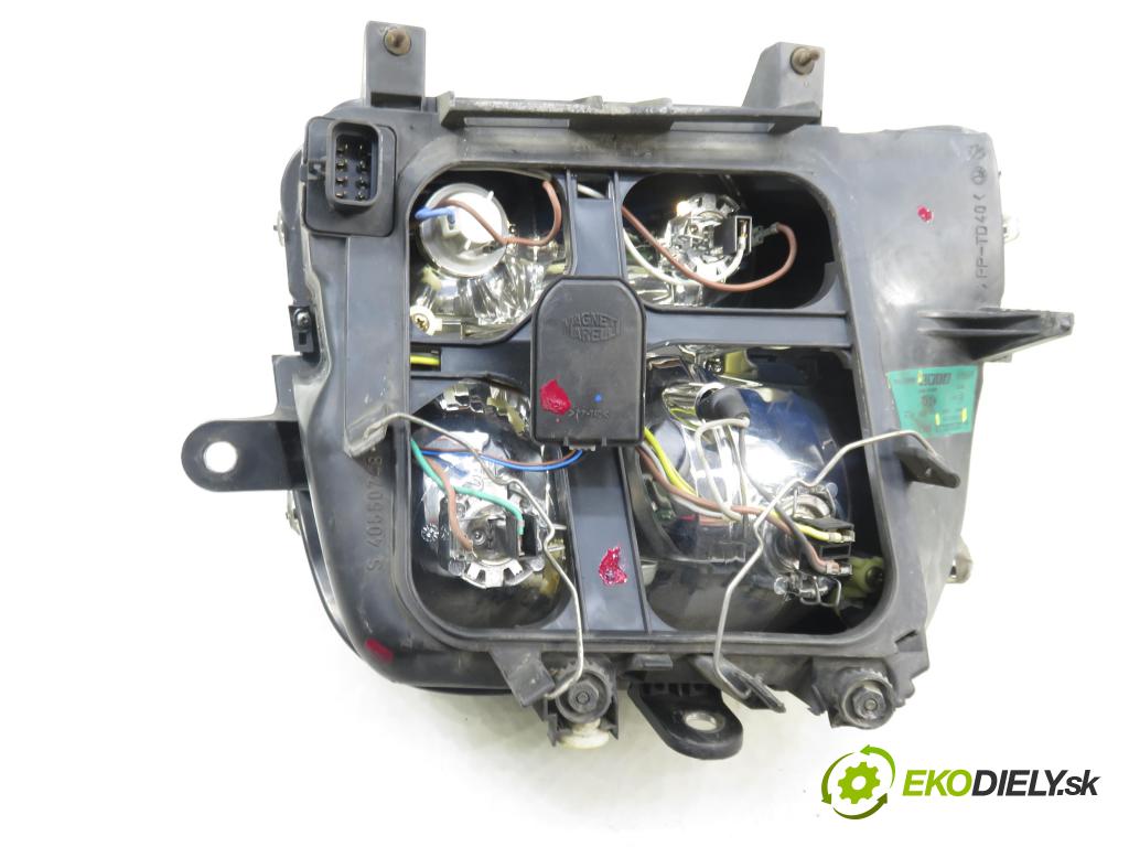 FIAT DOBLO nadwozie wielkoprzestrzenne (MPV) (119_, 223_) KOMBIVAN 2003 74,00 1.9 JTD (223AXE1A) - 223 B2.000 1910,00 světlo LP 46807768 ; 40550999