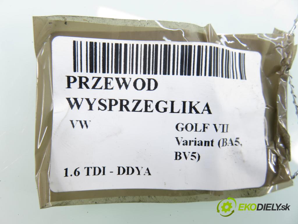 VW GOLF VII Variant (BA5, BV5) KOMBI 2019 850,00 1.6 TDI CR 115 - DGTE 1598,00 SPOJKA: 5Q0721261M