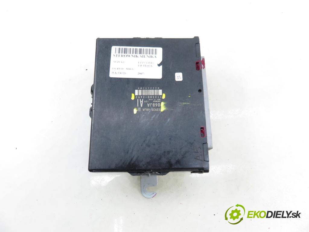 SUZUKI LIANA (ER) HB 2007 79,00 1.6 4WD - M16A 1586,00 řídící jednotka motora 3392068JA ; 3392068JA0 ; 1123002492
