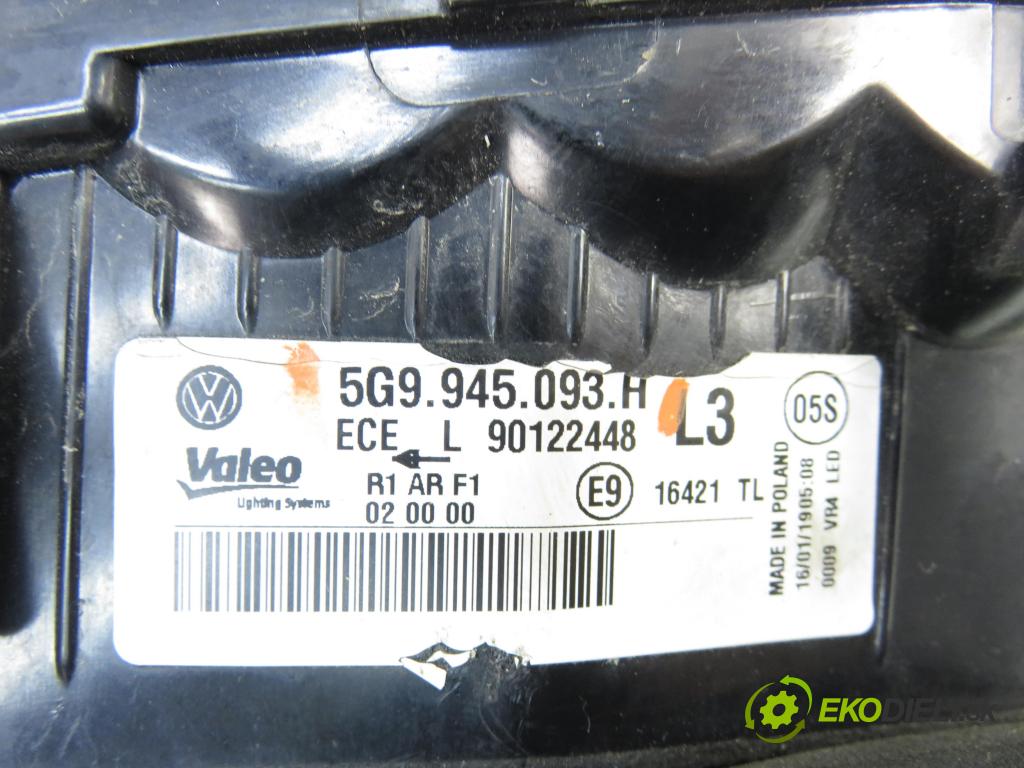 VW GOLF VII Variant (BA5, BV5) KOMBI 2019 850,00 1.6 TDI CR 115 - DGTE 1598,00 Svetlo ľavé zadné kufor 5G9945093H