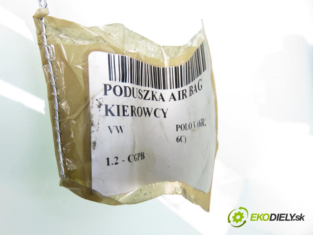 VW POLO (6R, 6C) HB 2010 44,00 1.2 - CGPB 1198,00 AirBag air BAG volantu 7E0880201L