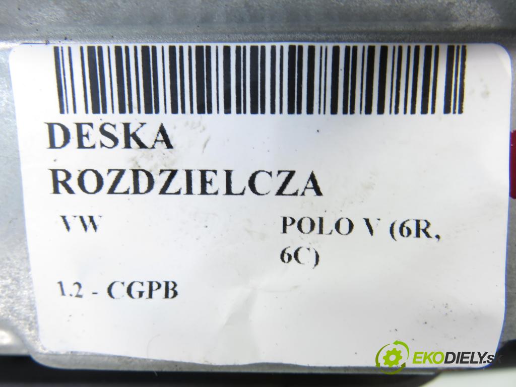 VW POLO (6R, 6C) HB 2010 44,00 1.2 - CGPB 1198,00 AirBag air BAG CESTUJÍCÍ: 6R1880261C ; 6R0880204