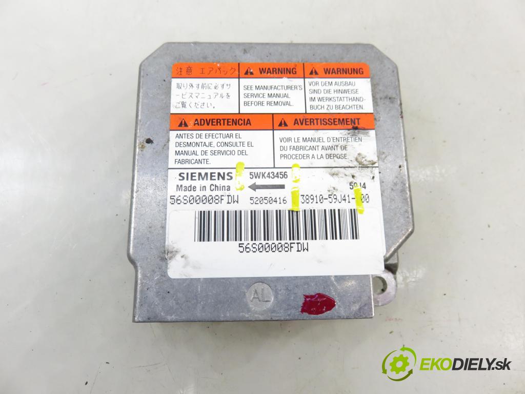 SUZUKI LIANA (ER) HB 2007 79,00 1.6 4WD - M16A 1586,00 MODUL air BAG 3891059J41 ; 5WK43456