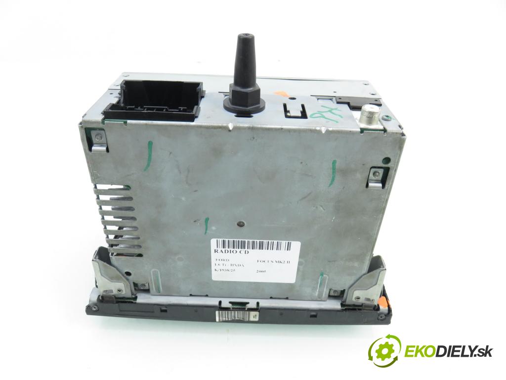 FORD FOCUS II (DA_, HCP) HB 2005 85,00 1.6 Ti - HXDA 1596,00 RADIO CD 4M5T18C815BE