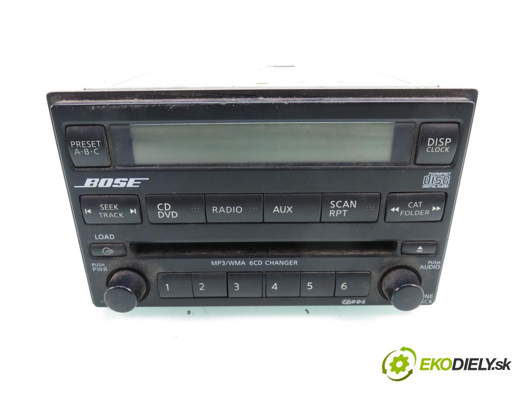 NISSAN PATHFINDER III (R51) TERENOWY 2007 198,00 4.0 4WD 269 - VQ40DE 3954,00 RADIO CD 28185ZP85A