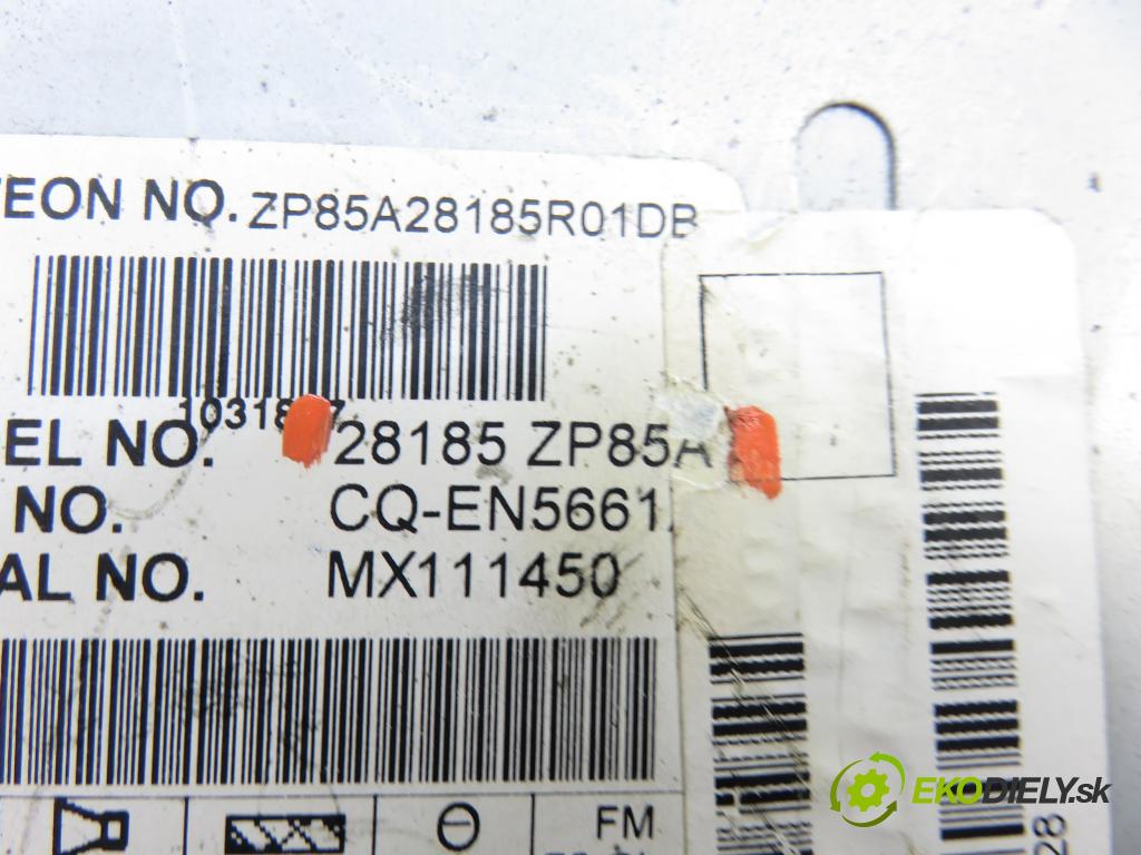 NISSAN PATHFINDER III (R51) TERENOWY 2007 198,00 4.0 4WD 269 - VQ40DE 3954,00 RADIO CD 28185ZP85A