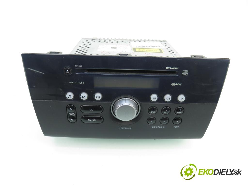 SUZUKI SWIFT III (MZ, EZ) HB 2010 68,00 1.3 4x4 (RS 413) - M13A 1328,00 RADIO CD 3910162J3