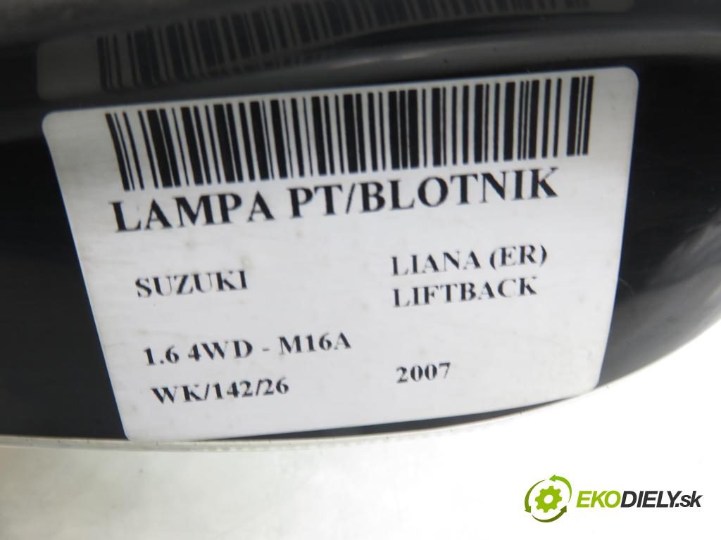 SUZUKI LIANA (ER) HB 2007 79,00 1.6 4WD - M16A 1586,00 světlo pravé zadní 3560354G1