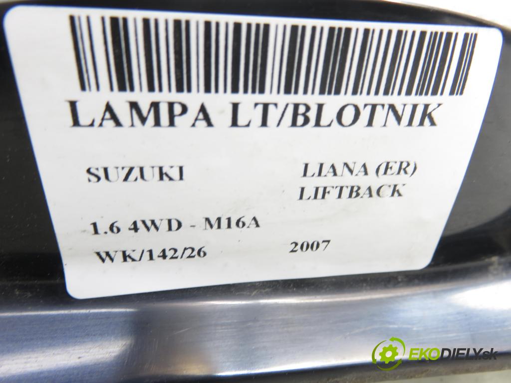 SUZUKI LIANA (ER) HB 2007 79,00 1.6 4WD - M16A 1586,00 Svetlo ľavé zadné 3560354G1