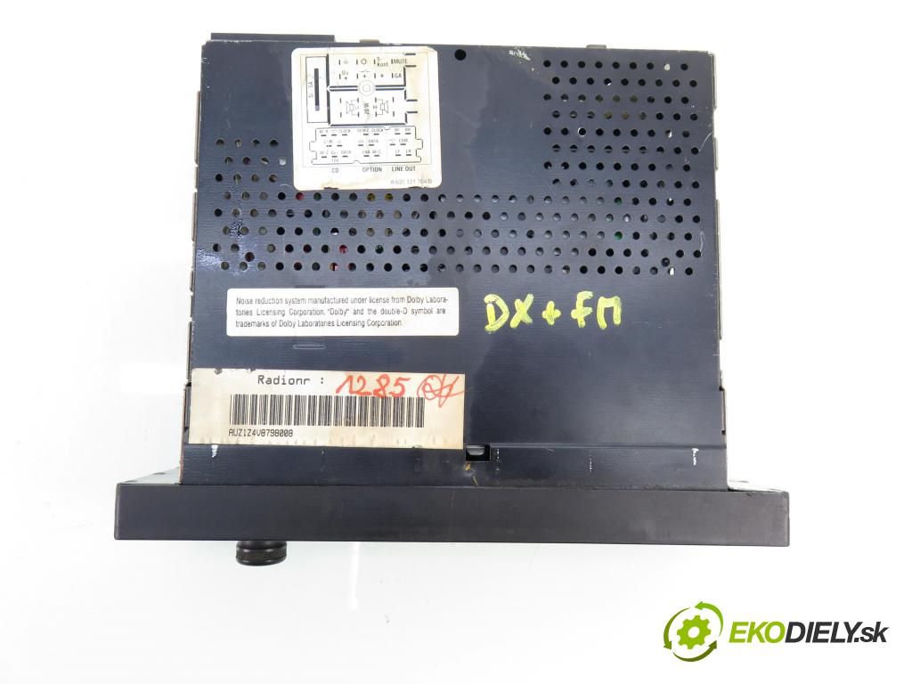 AUDI A4 Avant (8D5, B5) KOMBI 1998 81,00 1.9 TDI - AFN 1896,00 RADIO Modul 4D0035192A ; 7644894380