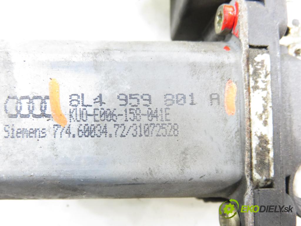 AUDI A3 (8L1) HB 2002 74,00 1.9 TDI - AXR 1896,00 Motorček sťahovania okien LT 8L4959801A