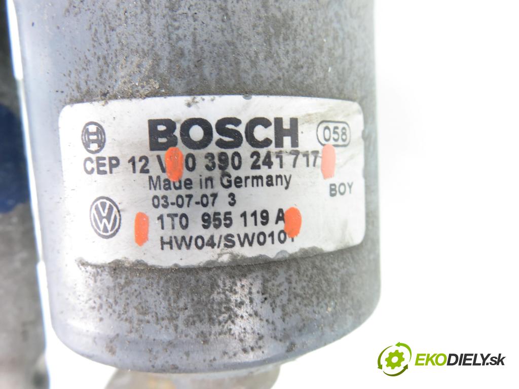 VW TOURAN (1T1, 1T2) MINIVAN 2004 100,00 2.0 TDI PD 16V 136 - AZV 1968,00 Motorček stieračov 0390241717 ; 1T0955119A