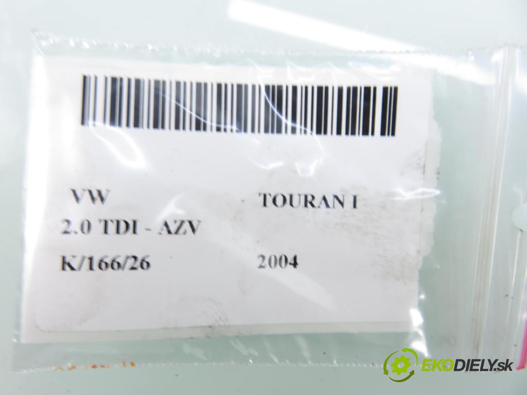 VW TOURAN (1T1, 1T2) MINIVAN 2004 100,00 2.0 TDI PD 16V 136 - AZV 1968,00 Motorček stieračov 0390241717 ; 1T0955119A