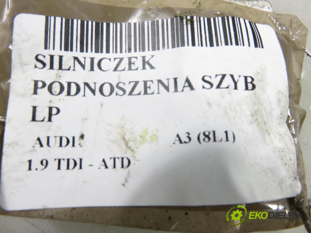 AUDI A3 (8L1) HB 2002 74,00 1.9 TDI - AXR 1896,00 Motorček sťahovania okien LP 8L4959801C