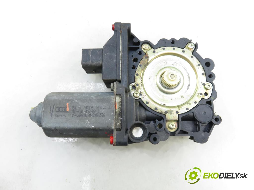 AUDI A3 (8L1) HB 2002 74,00 1.9 TDI - AXR 1896,00 Motorček sťahovania okien PP 8L1959802C