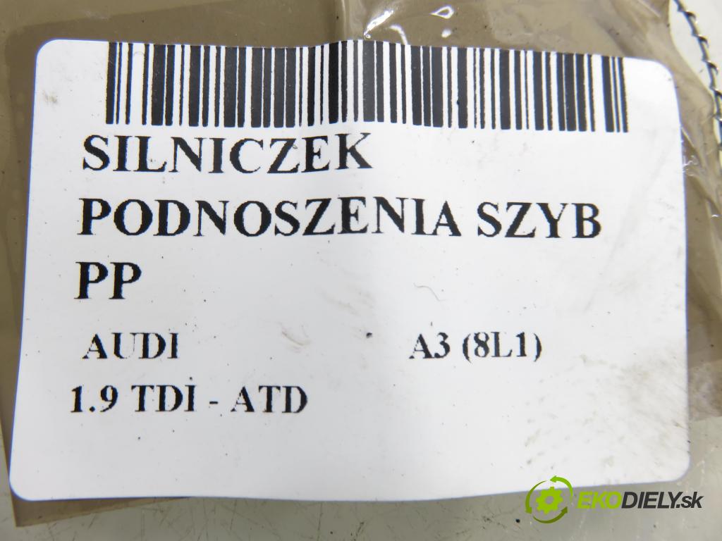 AUDI A3 (8L1) HB 2002 74,00 1.9 TDI - AXR 1896,00 Motorček sťahovania okien PP 8L1959802C