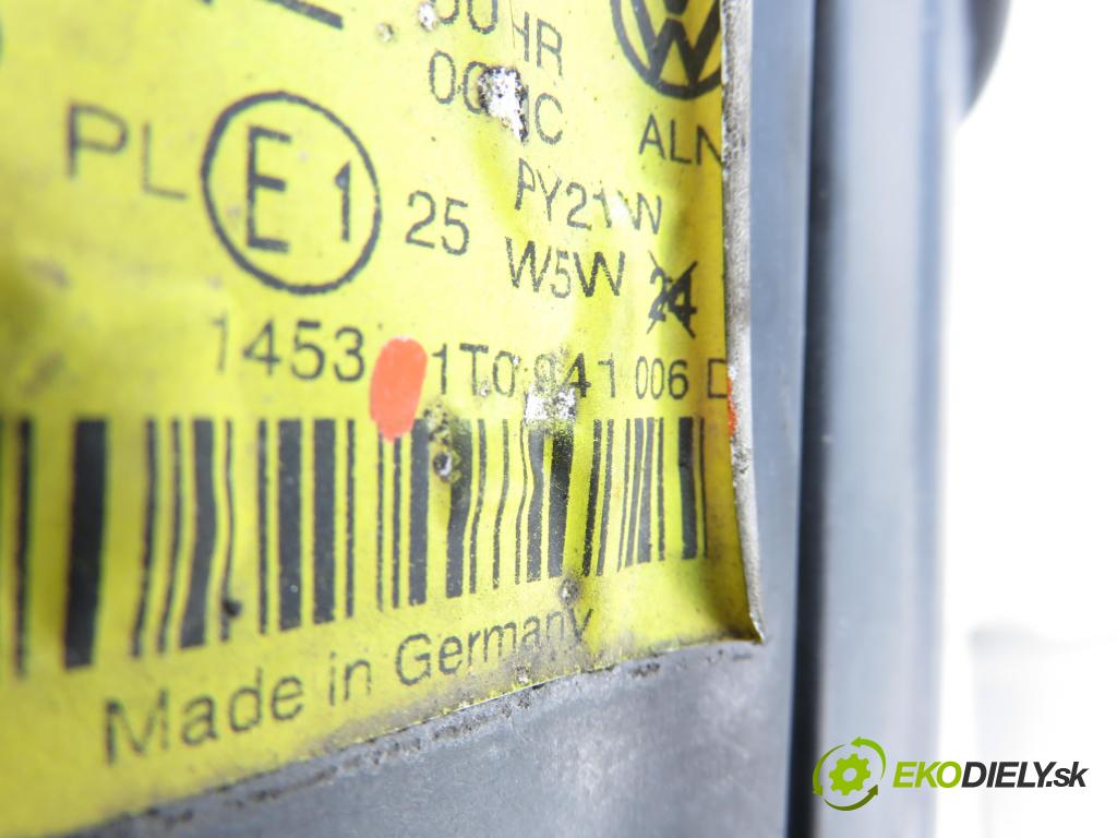VW TOURAN (1T1, 1T2) MINIVAN 2004 100,00 2.0 TDI PD 16V 136 - AZV 1968,00 Svetlo PP 1T0941006D
