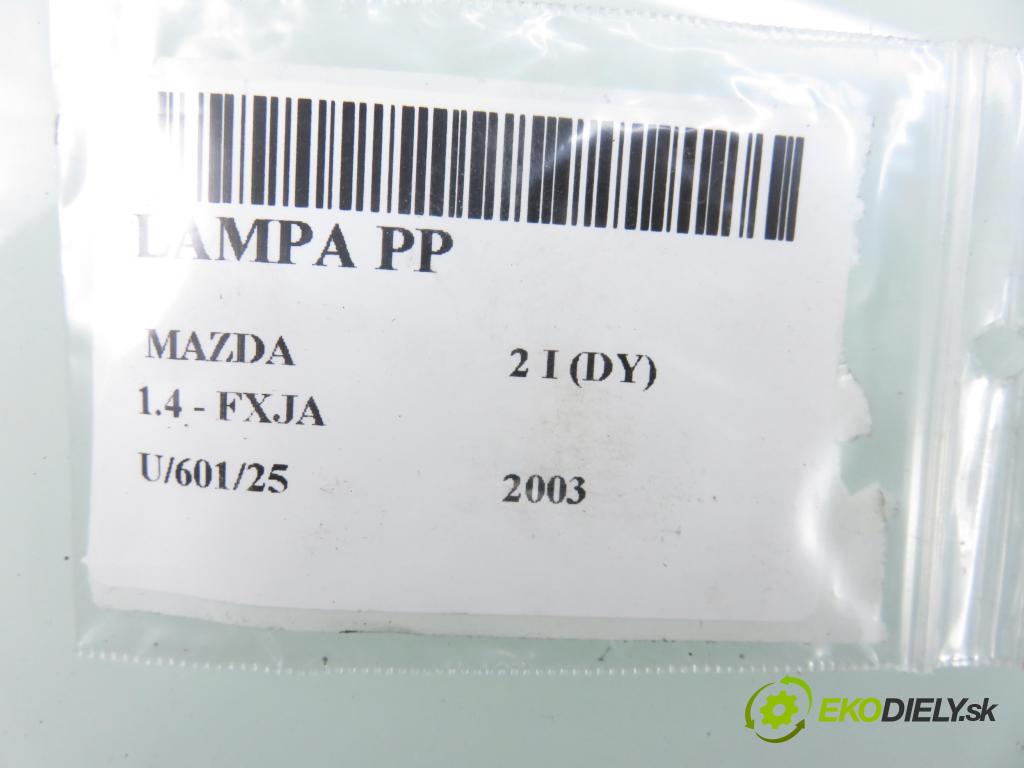 MAZDA 2 (DY) HB 2003 59,00 1.4 - FXJA 1388,00 Svetlo PP 3M7113W029AF