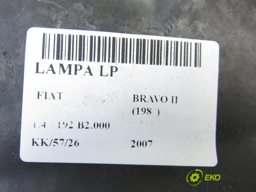 FIAT BRAVO II (198_) HB 2007 66,00 1.4 - 192 B2.000 1368,00 Svetlo LP 51757538