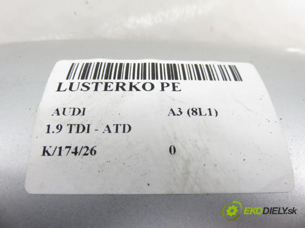 AUDI A3 (8L1) HB 2002 74,00 1.9 TDI - AXR 1896,00 zpětné zrcátko