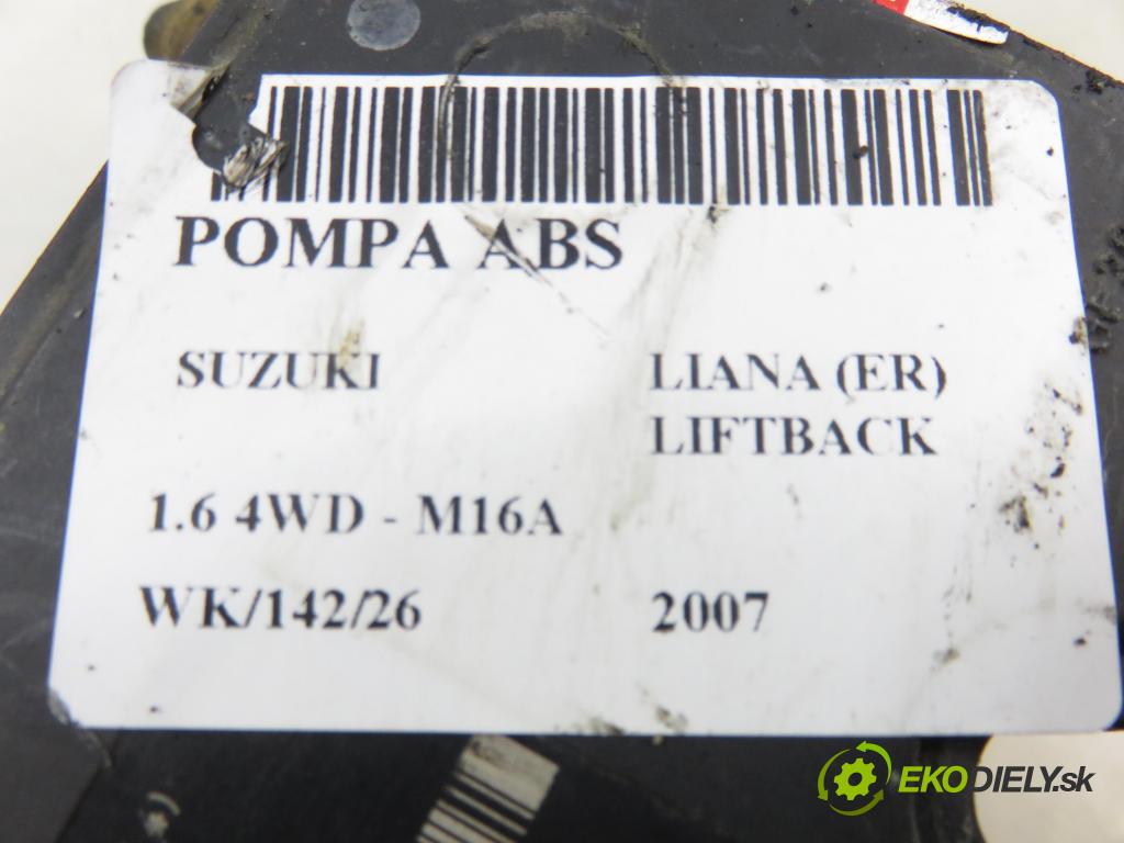 SUZUKI LIANA (ER) HB 2007 79,00 1.6 4WD - M16A 1586,00 Pumpa ABS 06210201834 ; 06210901993 ; 5WK84126 (Pumpa ABS)