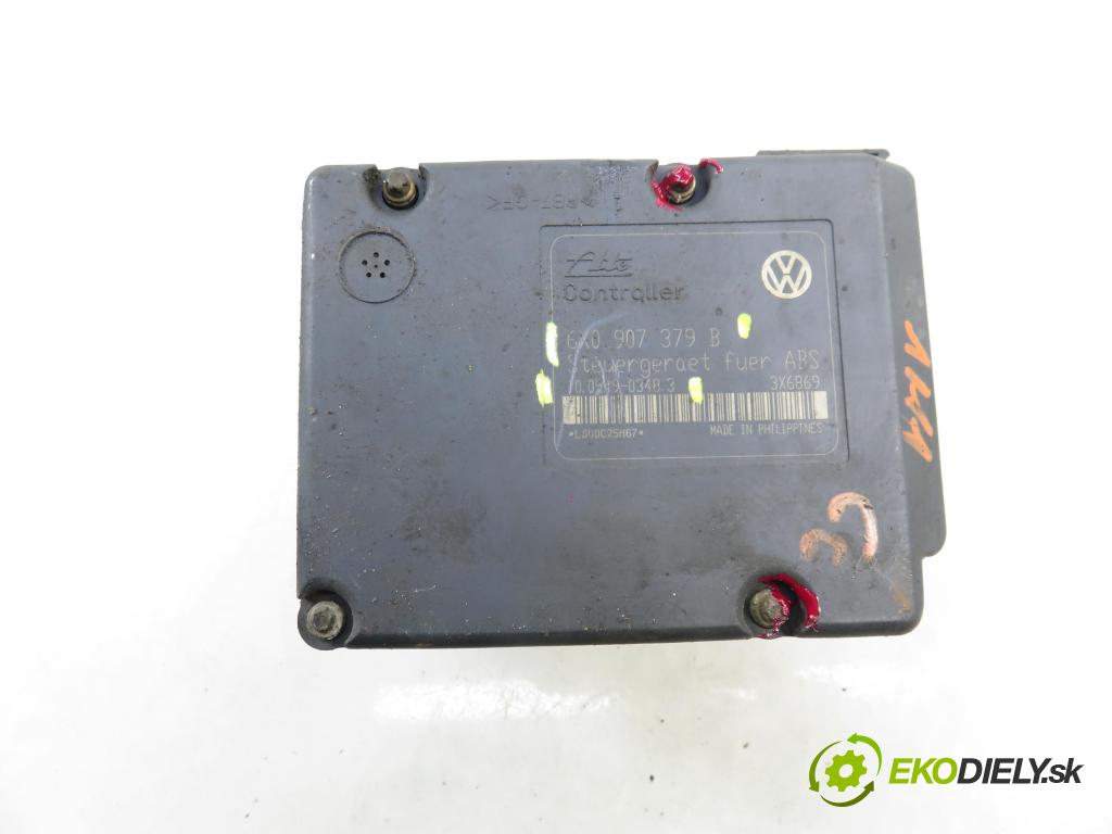 VW POLO (6N2) HB 2000 40,00 1.4 - ANX 1390,00 Pumpa ABS 6X0907379B ; 10094903483 ; 6X0614117 (Pumpa ABS)