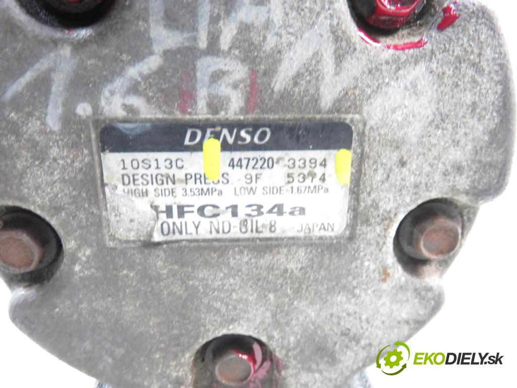 SUZUKI LIANA (ER) HB 2007 79,00 1.6 4WD - M16A 1586,00 KOMPRESOR: klimatizácie 4472203394 (Kompresor klimatizácie)