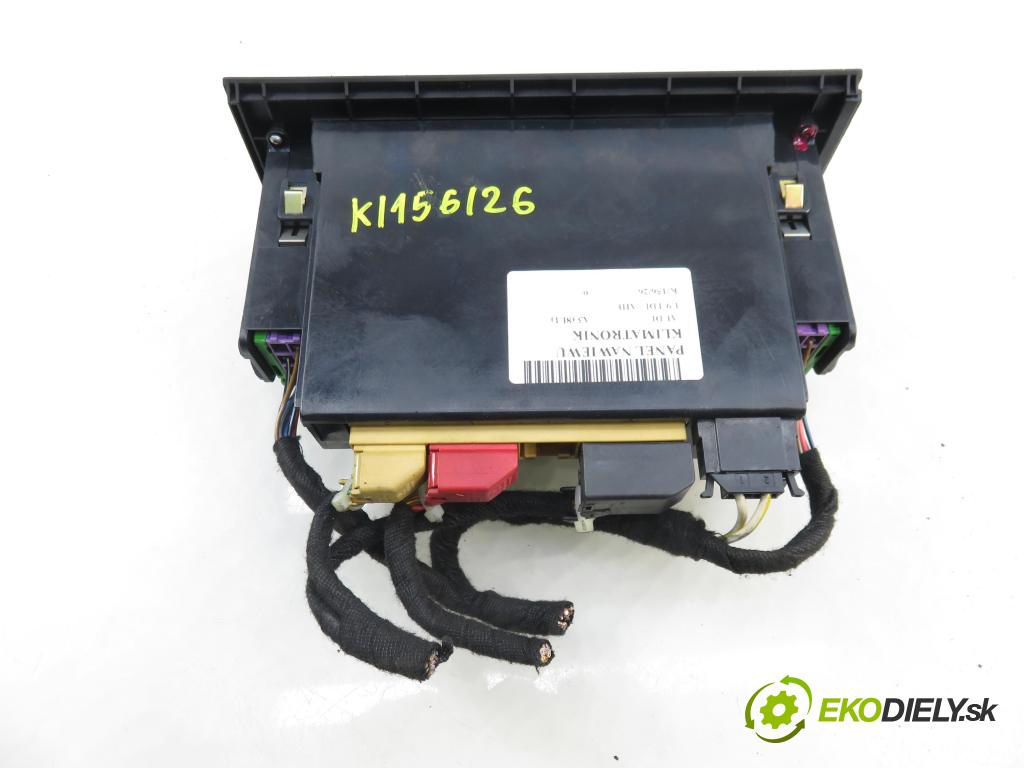 AUDI A3 (8L1) HB 2000 81,00 1.9 TDI - ASV 1896,00 Panel kúrenia KLIMATRONIK 8L0820043J ; 5HB00818401