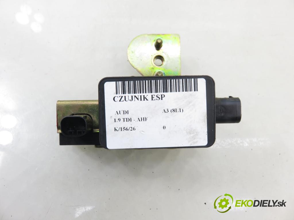 AUDI A3 (8L1) HB 2000 81,00 1.9 TDI - ASV 1896,00 Snímač ESP 1J0907657B ; 1J1907637B ; 1J097651A
